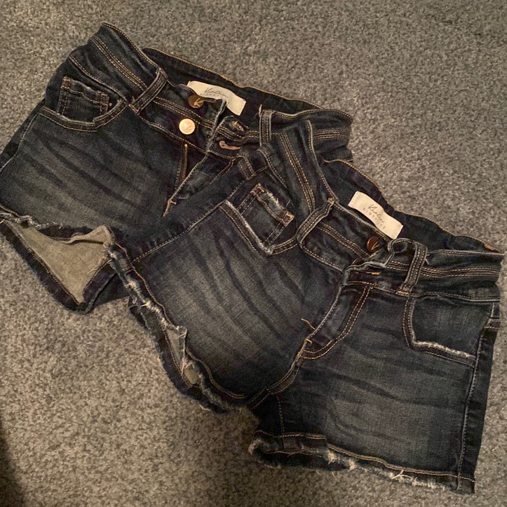 Set of 2 Kancan mid rise shirts size 23